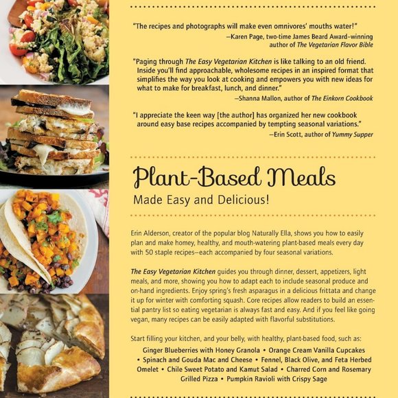 The Easy Vegetarian Kitchen | Brand New Cookbook - Picture 2 of 16